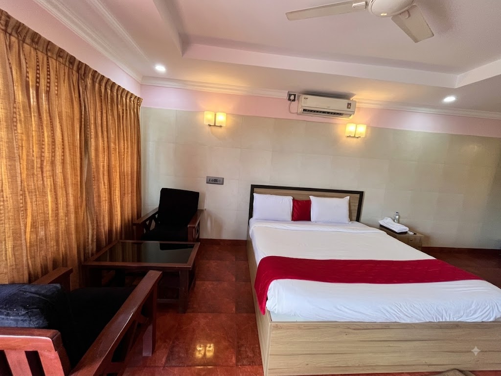 Group Sharing AC Room interior at Ayu In The Hills