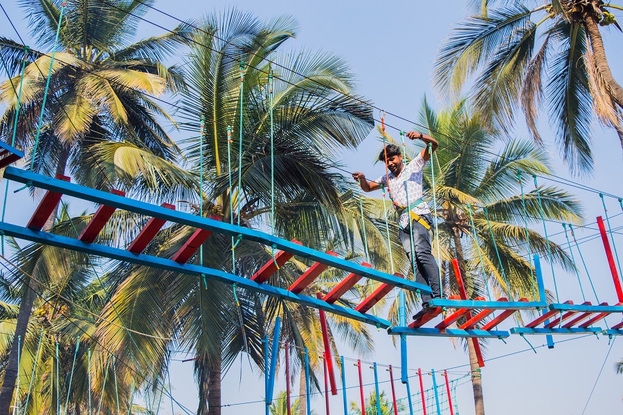PG Ladder rope activity